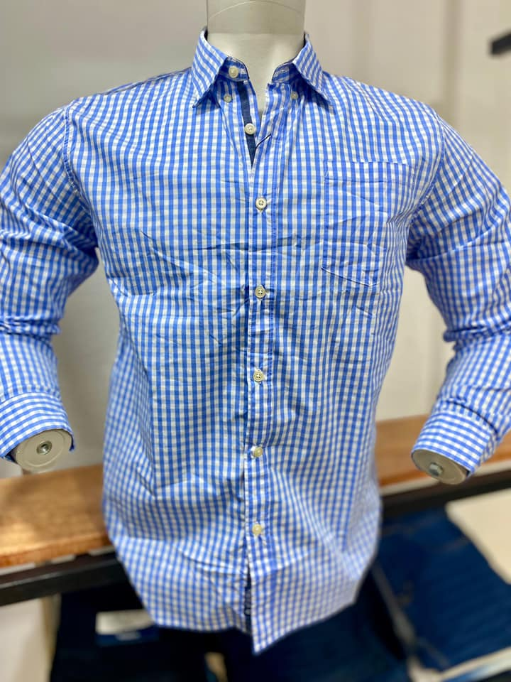 Chemise bleu
