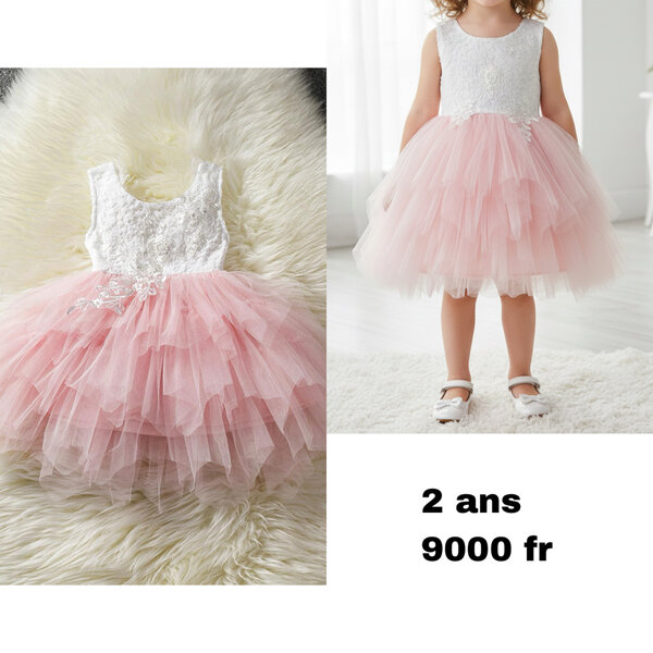 Robe de Cérémonie Fille 2 Ans