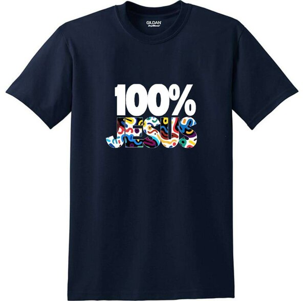 T-shirt "100% Jesus"