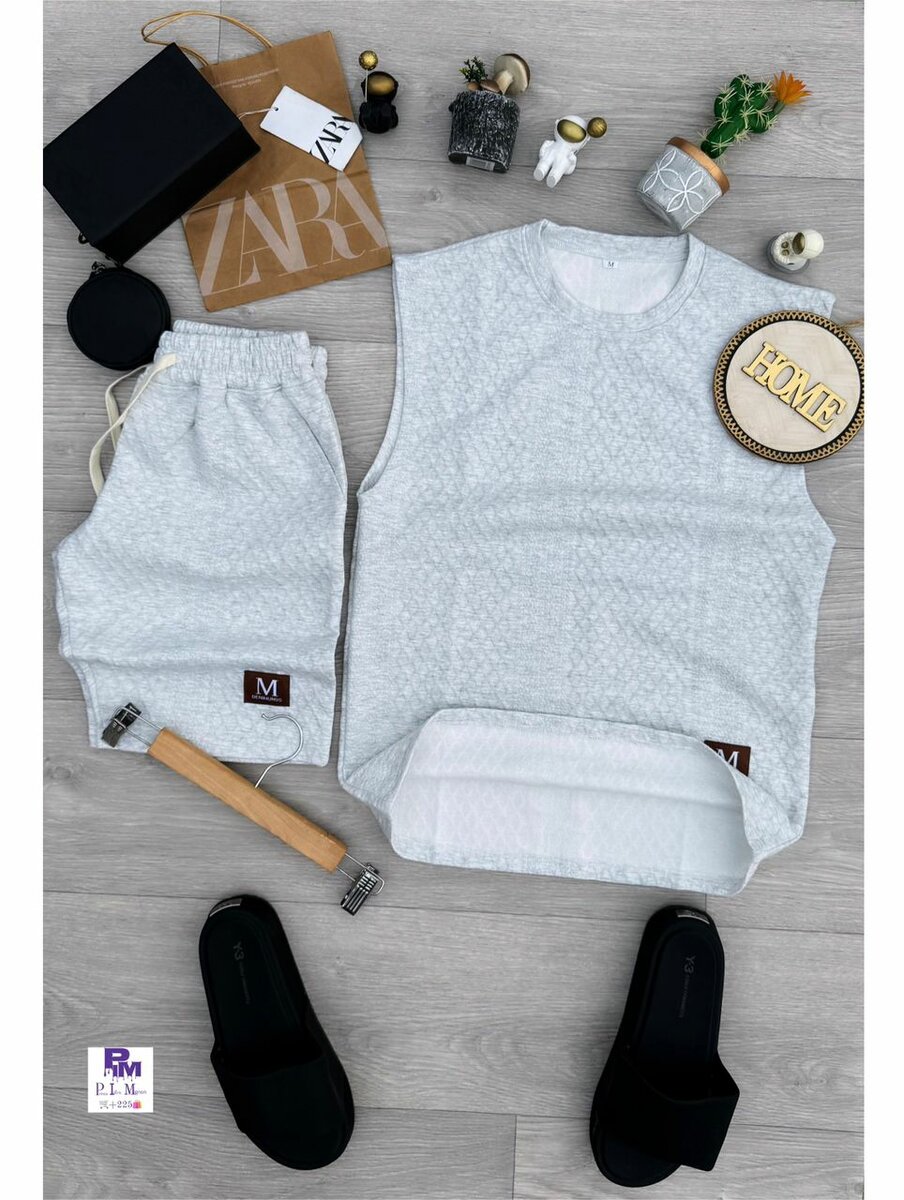 Tenue décontractée d'été unisexe