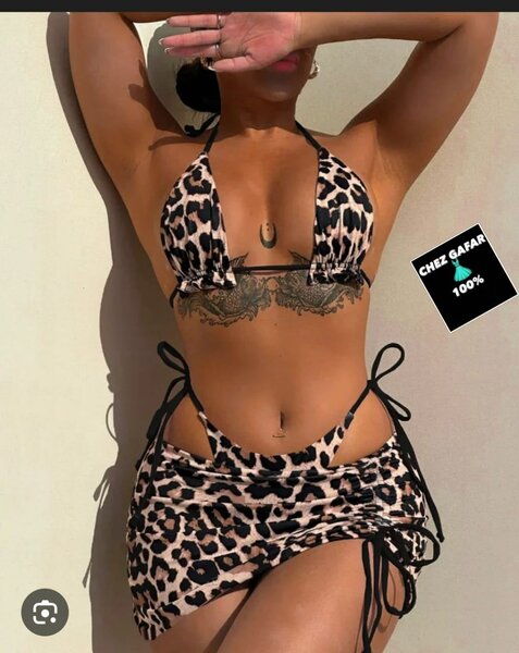 Bikini à motifs élégants