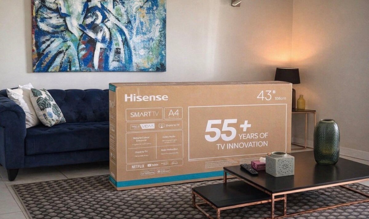 Téléviseur Hisense 43 pouces Smart TV A4