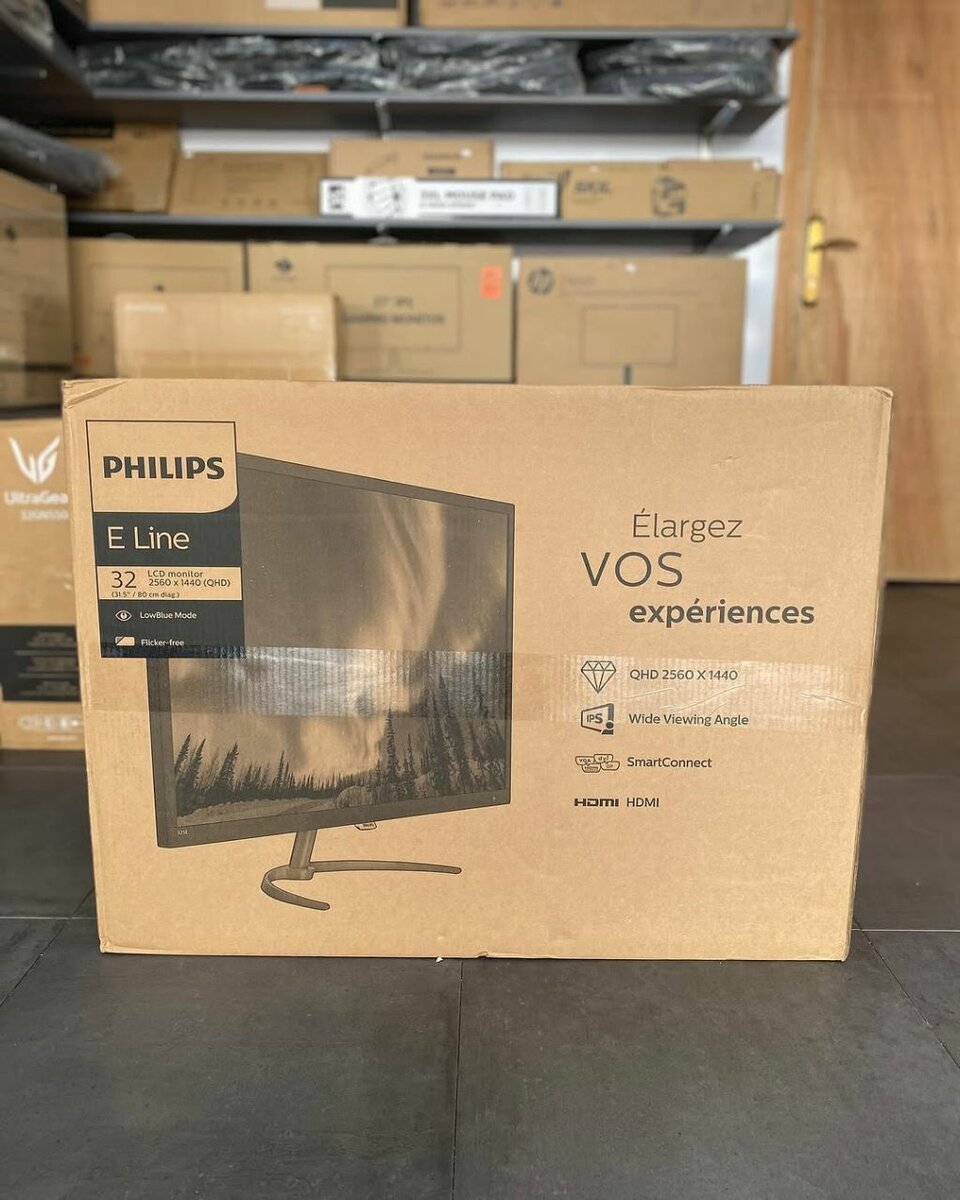 Philips 32 E Line 32-inch QHD IPS LCD Monitor