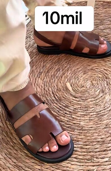 Sandales en cuir élégantes