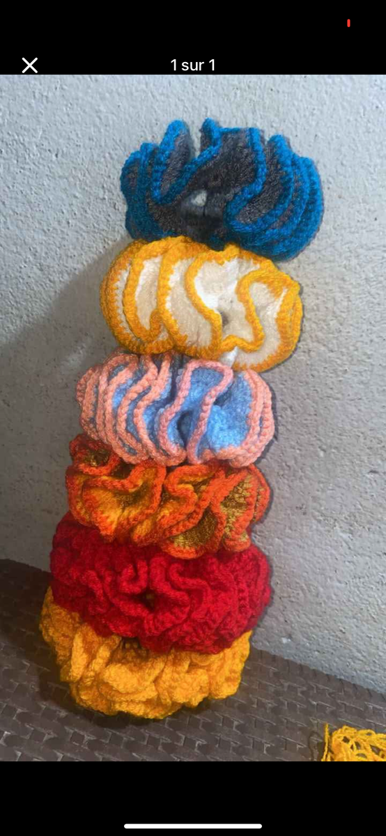 Chouchou au crochet