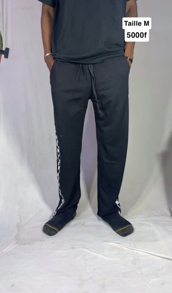 Pantalon décontracté à bande