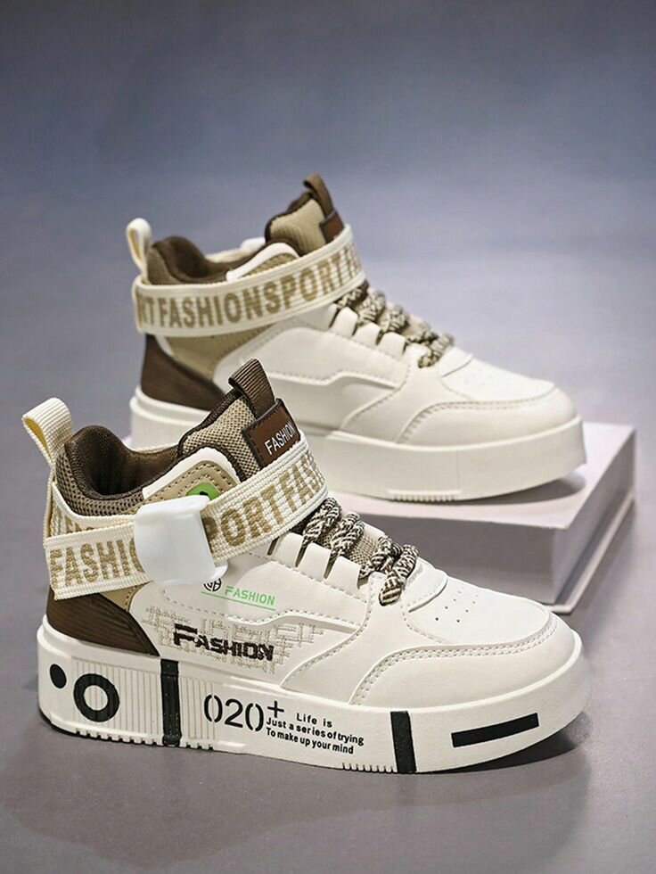 Baskets montantes tendance unisexes