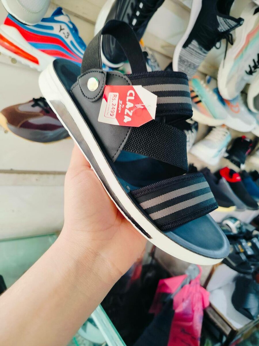 White sole sandals