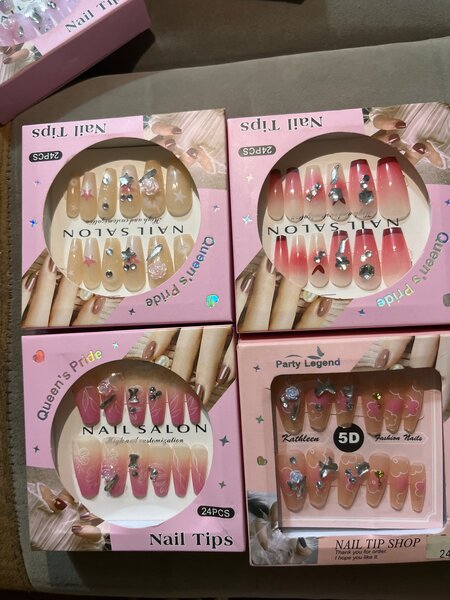 Ongles Postiches Élégants 24PCS