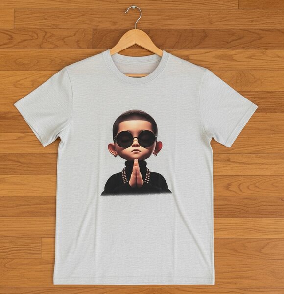 T-shirt imprimé graphique tendance