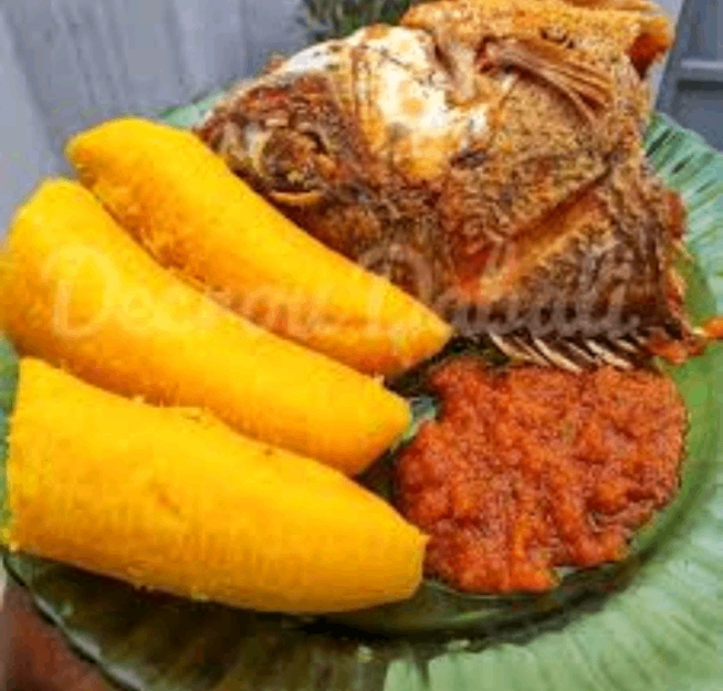 Bouille de Banane poisson