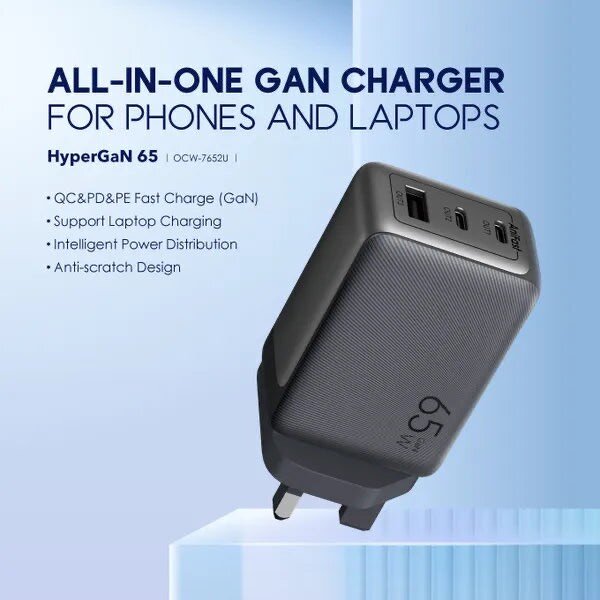 Oraimo HyperGaN 65W Charger