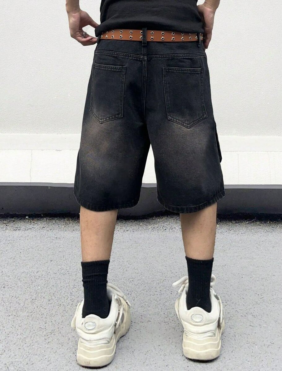 Baggy jeans shorts