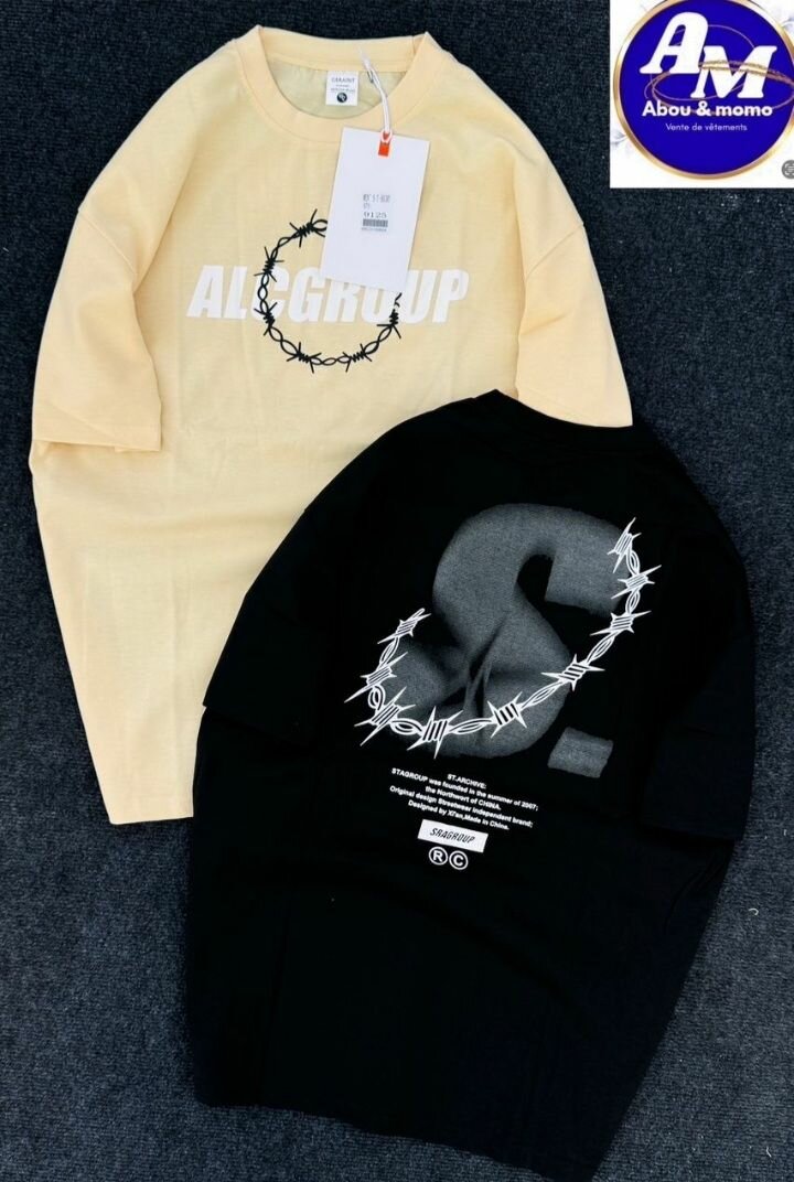 T-shirts colorés tendance