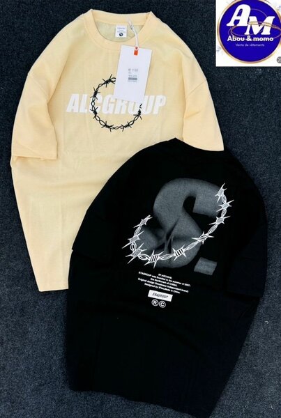 T-shirts colorés tendance