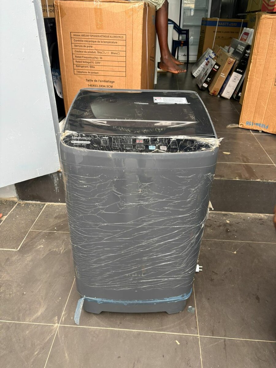 Lave-linge top confort moderne