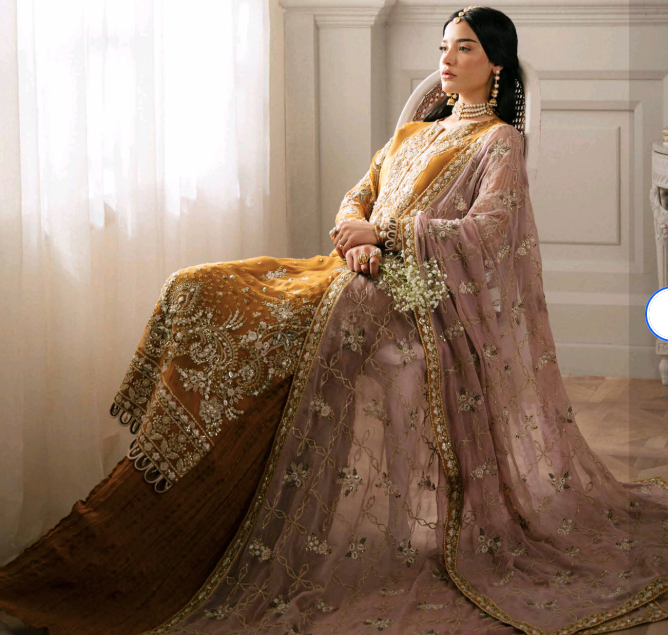 Nureh Introducing ELANORA - Unstitched: The Pinnacle of Luxury Fashion