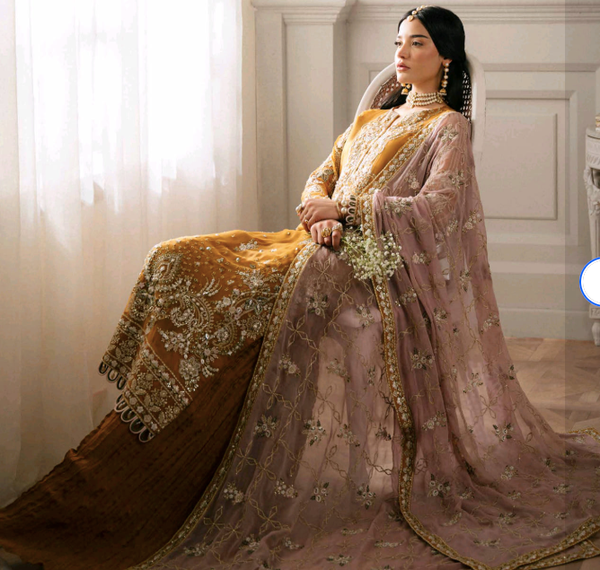 Nureh Introducing ELANORA - Unstitched: The Pinnacle of Luxury Fashion