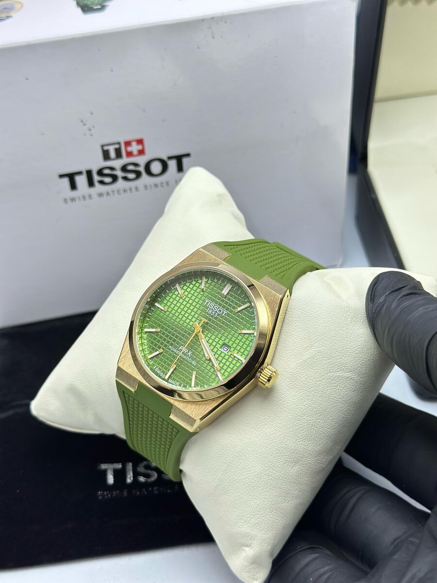 Montre Tissot homme en or rose