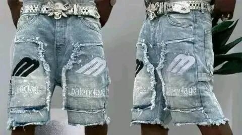 Shorts en denim décontractés