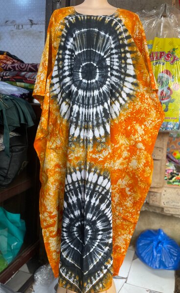 Robe longue batik bohème