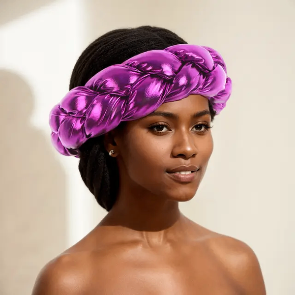 Serre-tête Tressé Satiné