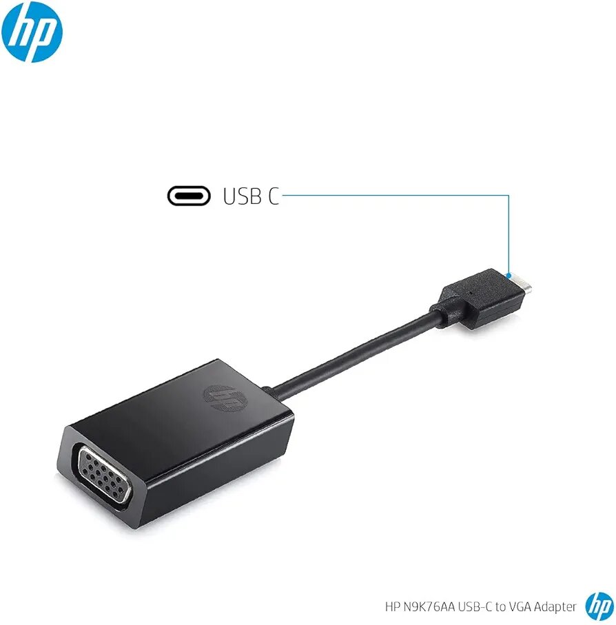 Adaptateur HP USB-C vers VGA