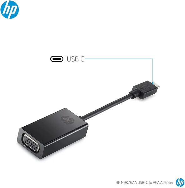 Adaptateur HP USB-C vers VGA