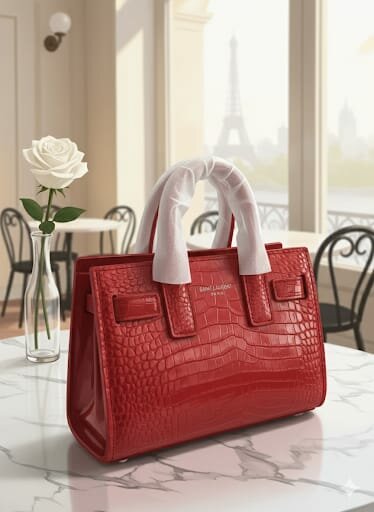 Sac à Main Cuir Crocodile