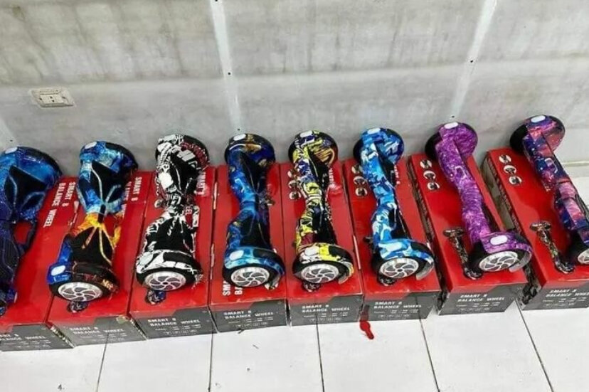 Hoverboard design graphique