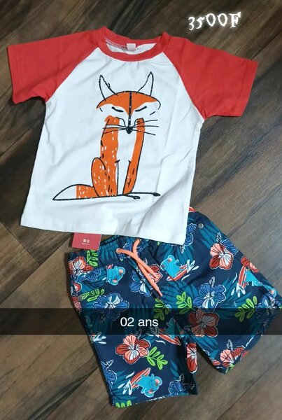 Ensemble enfant mixte coloré