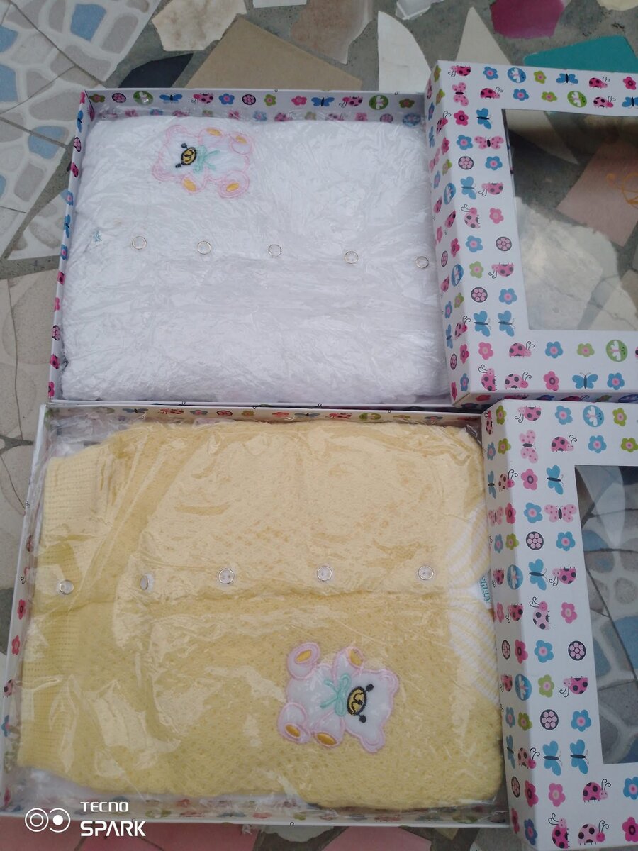 Ensemble bébé doux et chaleureux