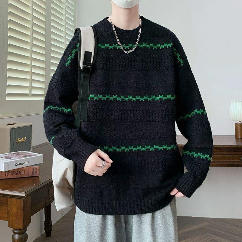 Pulls rayés pour hommes