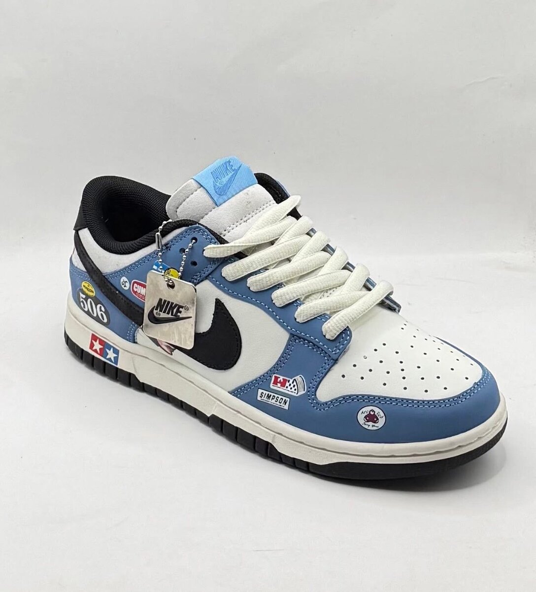 Baskets tendance multicolores