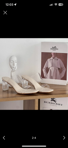 Мюли на каблуке под ZARA