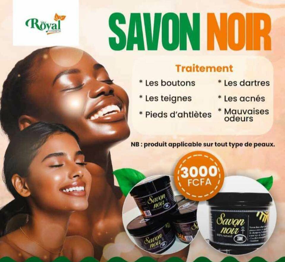 Savons noir de Royal cosmétik