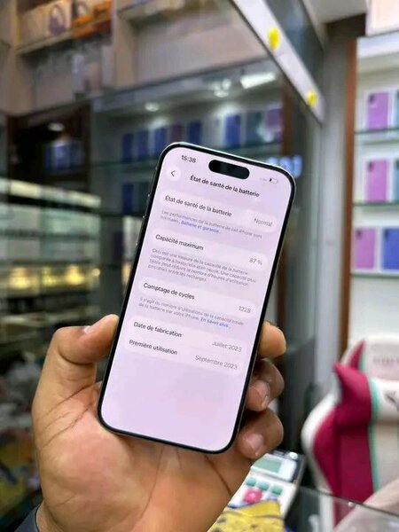 iPhone 14 Pro Max argent