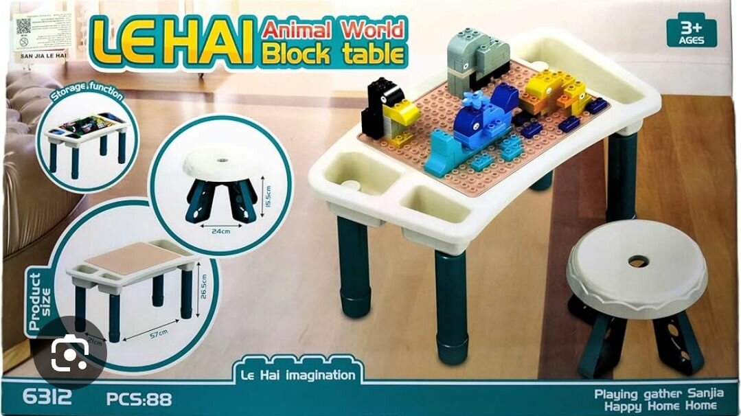 Table à Blocs Animal LeHai