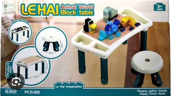 Table à Blocs Animal LeHai