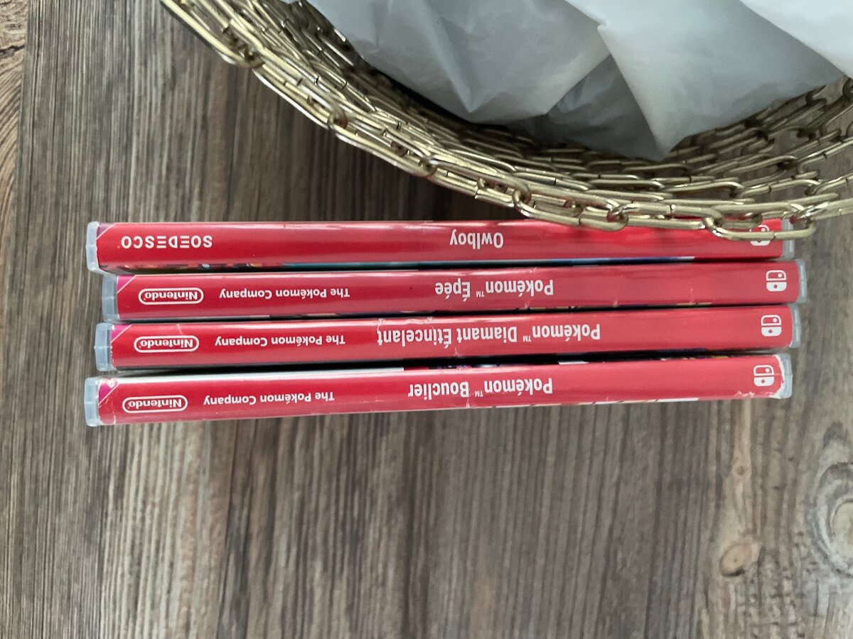 4 Disquette Nitendo switch