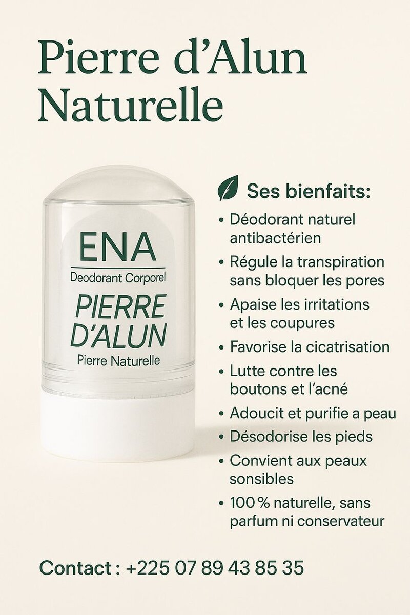 Pierre d'Alun Naturelle Déodorant