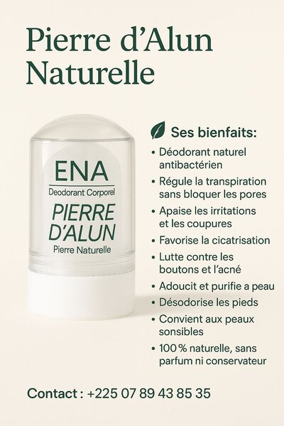 Pierre d'Alun Naturelle Déodorant