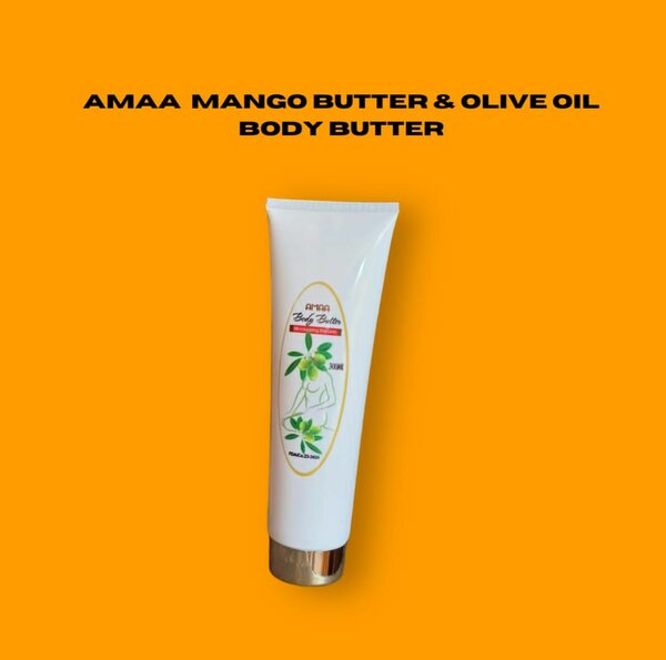 AMAA MANGO BUTTER & OLIVE OIL BODY BUTTER