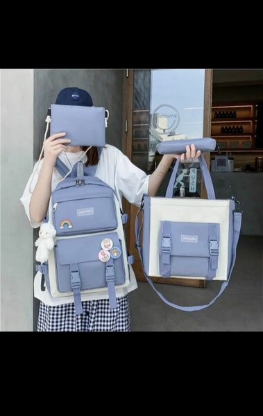 Ensemble de Sacs à Dos Étudiants