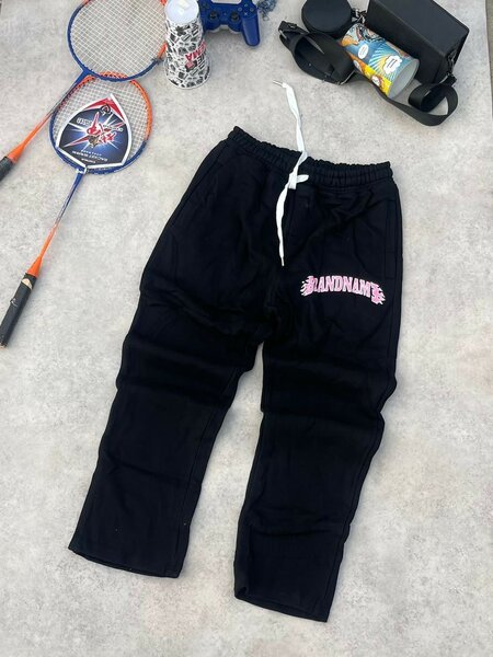 Pantalon de jogging noir unisexe