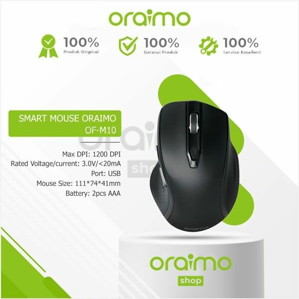 oraimo souris sans fil 6 touche - original et authentique