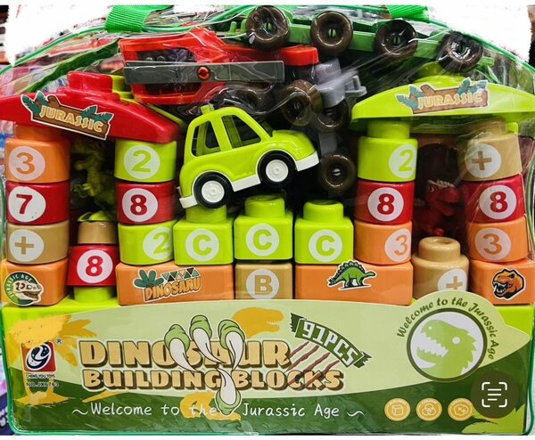 Blocs de construction dinosaures