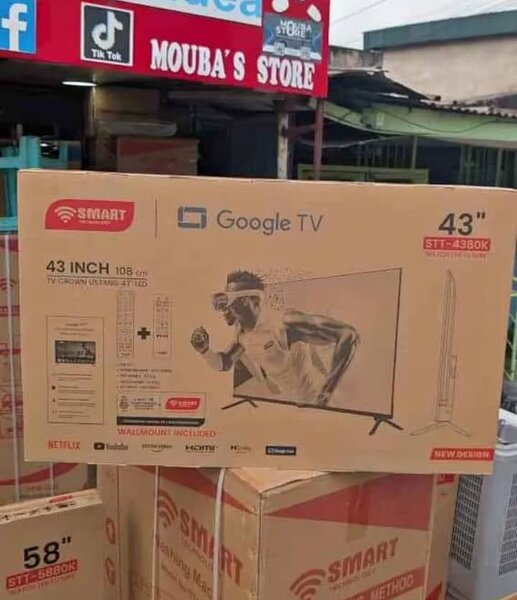 Smart TV 43 pouces 4K UHD