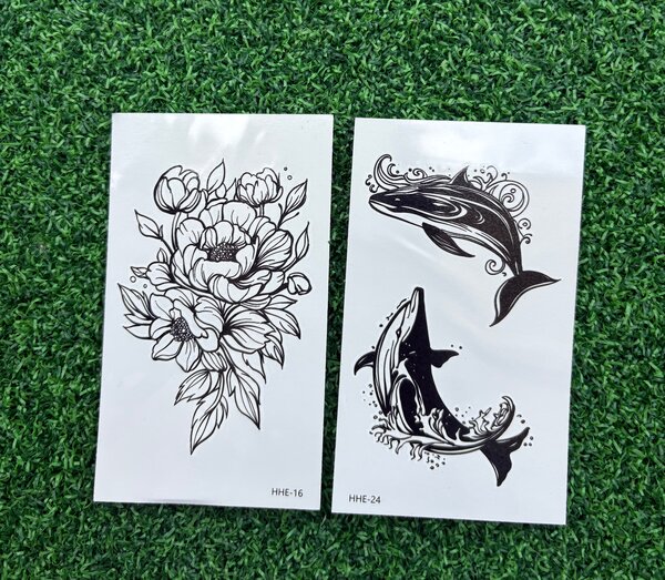 Tatouages temporaires artistiques