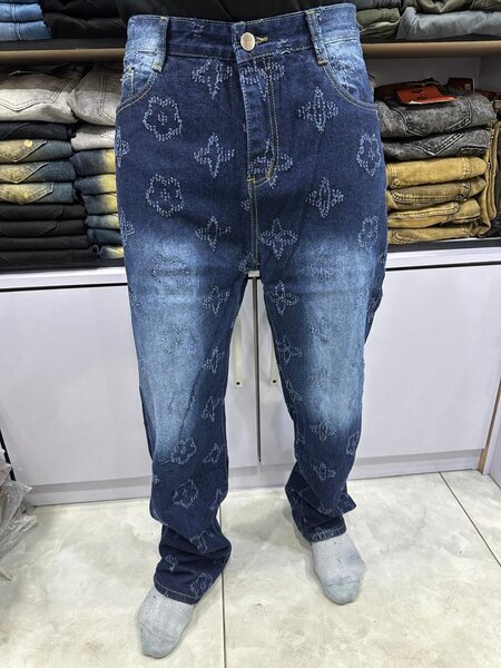 Jean imprimé décontracté